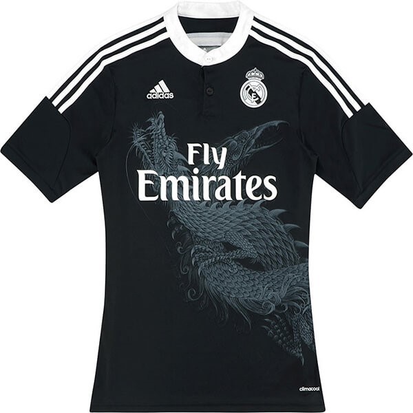 Tailandia Camiseta Real Madrid 3ª Retro 2014 2015 Negro